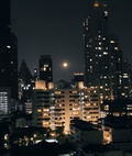 Bedroom window view in Bangkok